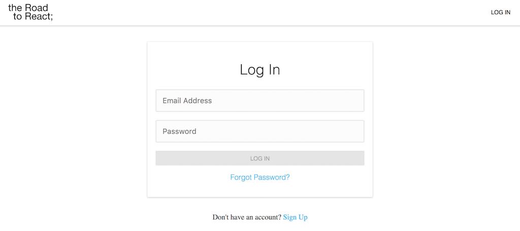 react firebase login