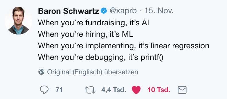 machine learning buzzwords